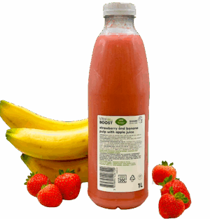 Smoothie Jagoda - Banana 1L